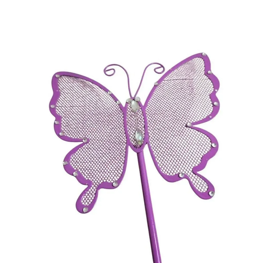 Cute Butterfly Jewelry Organizer – Purple Earring Jewelry Stand – Dresser Top Je